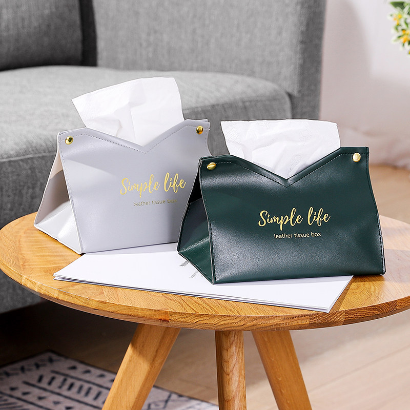 Cortical Creative Home Living Room Light Lavish Toilet Paper Box Nordic Ins Cute Tissue Box Dining Hall Custom Onboard Internet Red