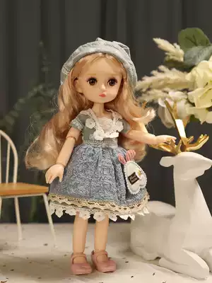Bababapa Bile Doll Toy Girl Birthday Gift Princess Doll Simulation Dress Up Clothes Collection Edition bjd