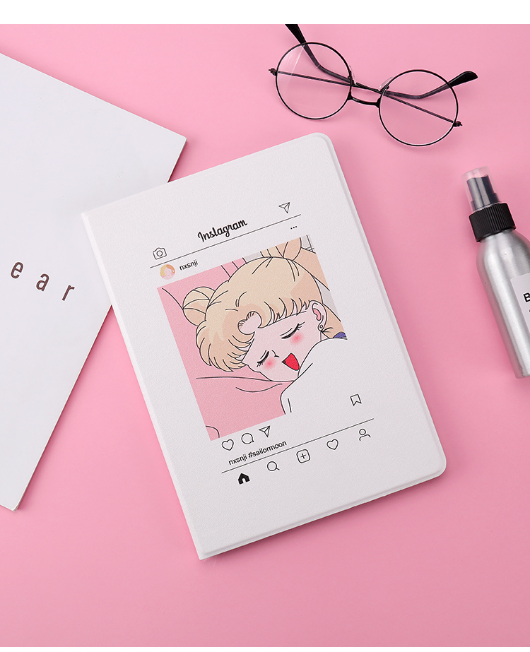 Cô gái xinh đẹp kê phẳng 4 vỏ bảo vệ 8 máy tính Bao da Mi pad4 bao gồm tất cả 10 inch kê 4 vỏ cộng - Phụ kiện máy tính bảng bàn phím ipad pro