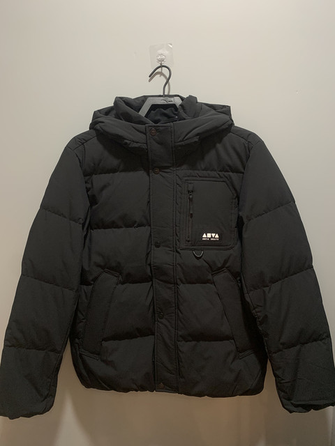 ANTA Lifestyle Series New Winter Warm and Water-Repellent Hooded Jacket Down Jacket 172548909