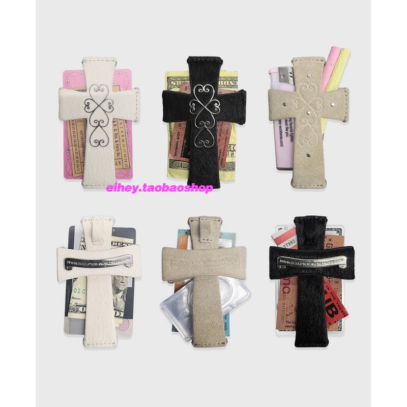 Eihey New Y2K Cross Fashion Versatile Necklace Design Card Holder Personalized Pendant Accessory Eihey New Y2K Cross Fashion Versatile Necklace Design Card Holder Personalized Pendant Accessory