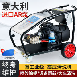 Three-Phase 500kg Ultra-High Pressure Industrial Cleaning Machine 380V High-Power Ar Car Washing Machine Commercial Rust Removal Water Pump
