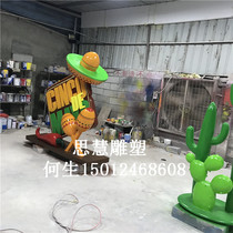 Playground Emulation GRP Plant Cacti Sculptures Urban Landscape Cactus Flowers and Grass Flowers Flowers and Flowers Sculptures sculptures