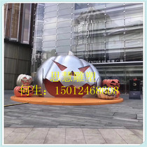 Supply FRP products FRP Halloween sculpture FRP Halloween big pumpkin shape