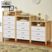 Ultra-thin cupboard simple modern bedroom three four five bucket cabinet combination storage living room multifunctional locker economical
