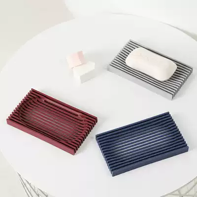 Soap box drain-free dressing room bathroom creative rack student dormitory soap tray simple soap box