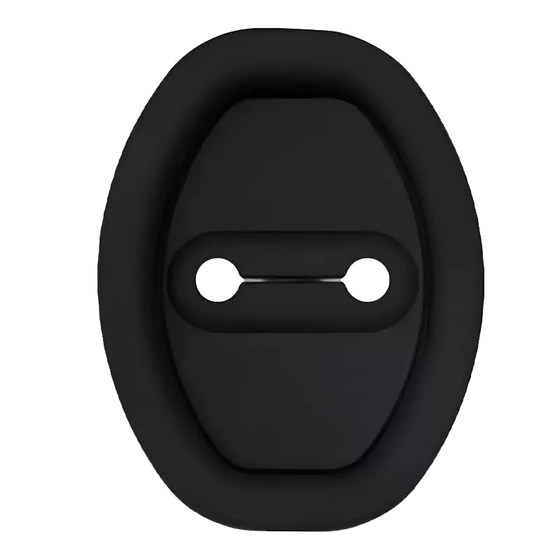 汽车车门锁扣胶套防撞减震缓冲垫防锈保护盖车内装饰用品改装配件