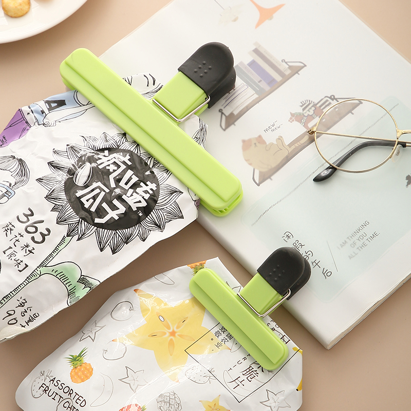 Seal Closed Closed Kitchen Food Clip Fresh Snacks Clamp Household Moisture-proof and Potato Chips Plastic Bag Sealing Artificial