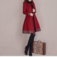 2024 Autumn and Winter New Feminine Slim Wool Jacket