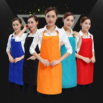 Custom apron custom LOGO Korean fashion Kitchen waiter advertising apron overalls apron