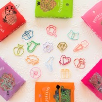 Almond Tofu Stationery Shop Japan Mw Return Shape Needle Creative Stationery Cute pattern Back to shape Needle Hand Tent Decorative pins