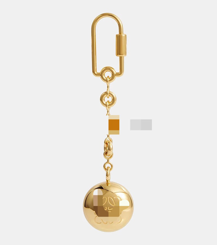 Suitable for Loewe Bag Pendant Loewe Small Gold Ball Keychain Bag Pendant