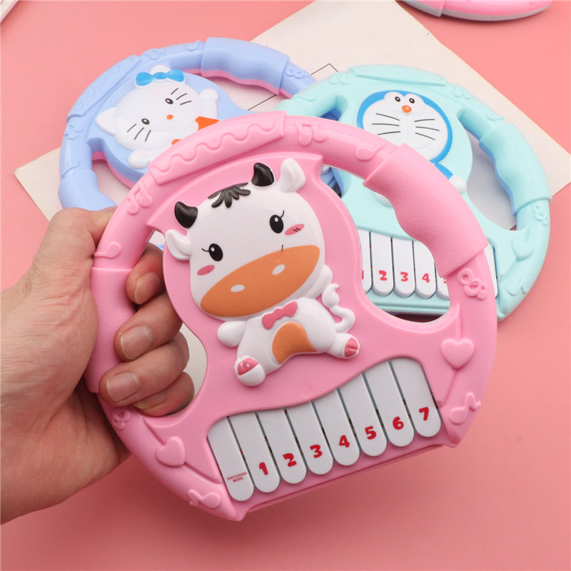 Infant children's electronic piano toy piano multi - functional puzzle development intelligence 1 - 2 43 year old girl birthday present
