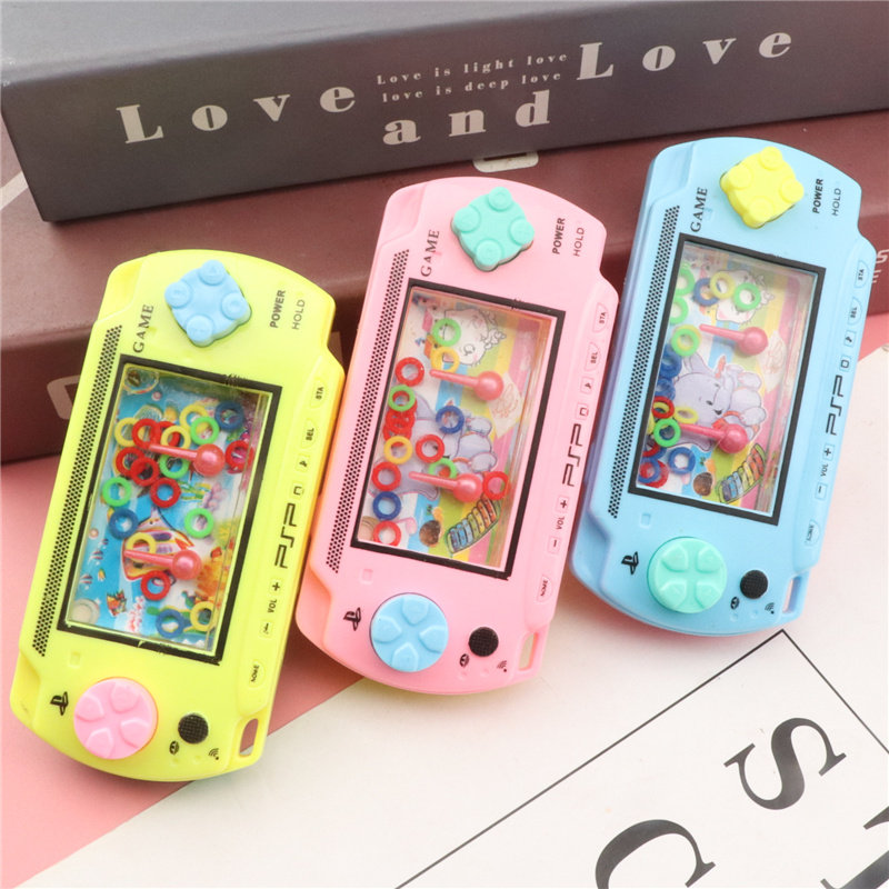 Children's Puzzle Water in Ferrule Water in Water Waters Collar Games 90 Rear Consoles Childhood Nostalgia Little Toys-Taobao