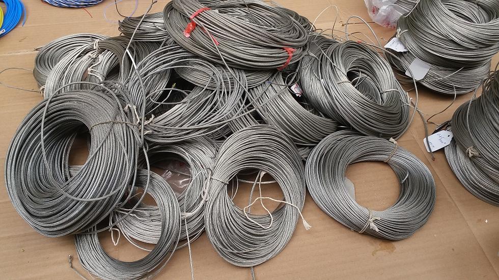 Jun pint Teflon silver plated shielding line (loose new mix)