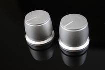 All-aluminum sandblasted anodized knob diameter 33mm high 27mm