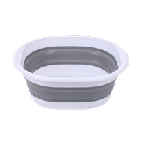 Foldable washbasin large travel portable compression basin travel ultra-light home basin retractable baby basin