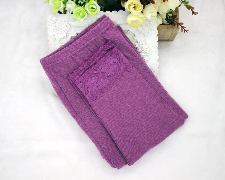 Pantalon collant simple en coton - Ref 757217 Image 11