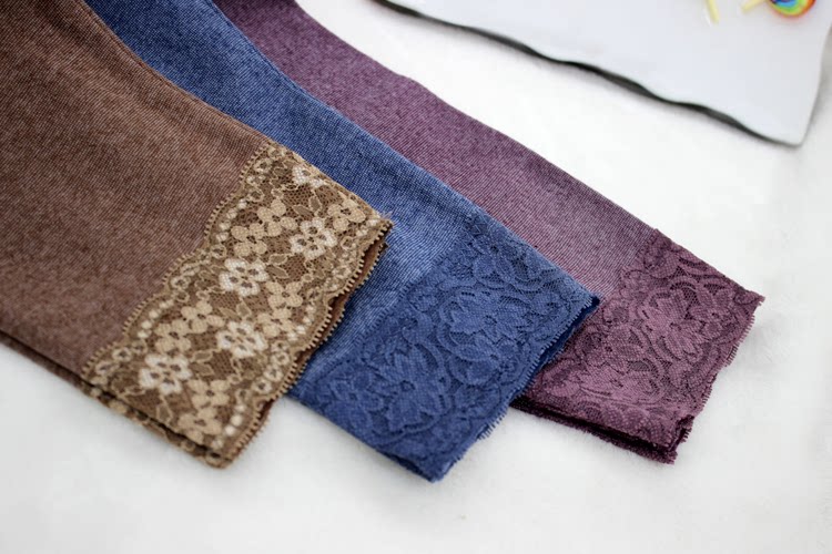 Pantalon collant simple en coton - Ref 757217 Image 13