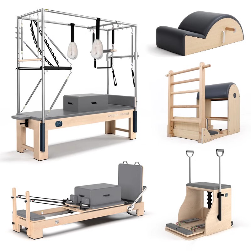 Pilates Core Bed Commercial Fitness Equipment Sliding Bed Personal Trainer Yoga Bed Fitness Equipment Ladder Bucket Five-Piece Set Pilates Core Bed Commercial Fitness Equipment Sliding Bed Personal Trainer Yoga Bed Fitness Equipment Ladder Bucket Five-Piece Set