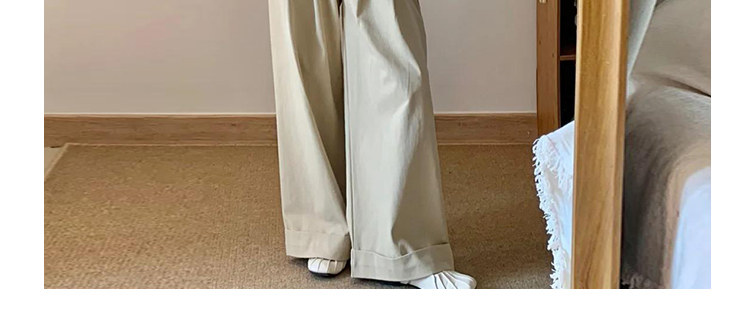 Maternity Wear Autumn Outfit Set 2026 New Retro Denim Vest Shirt Women's Wide-Leg Pants Casual Autumn Three-Piece Set — 6