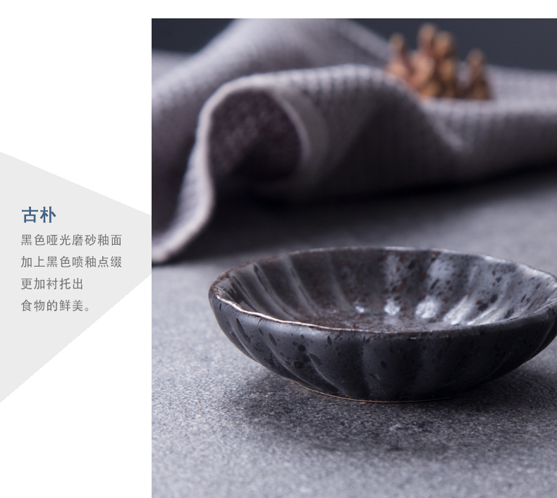 Japanese tableware ceramics small plate vinegar dish of soy sauce dish ideas flavor dish plates dishes businessman with a plate