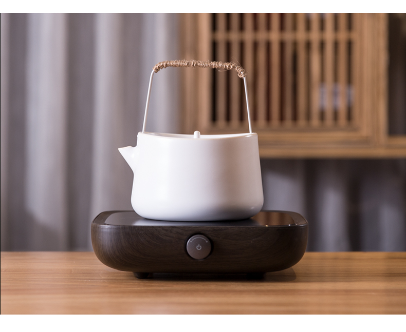 Glass kettle boil tea ware to hold to high temperature filtering tropical bamboo kung fu tea set as the electricity TaoLu boiled water furnace
