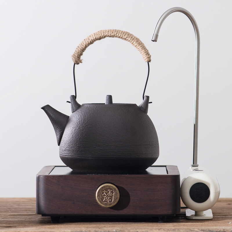 Tea master kong palm electric log TaoLu Tea stove cooking kettle black water jug kettle teapot kung fu Tea set