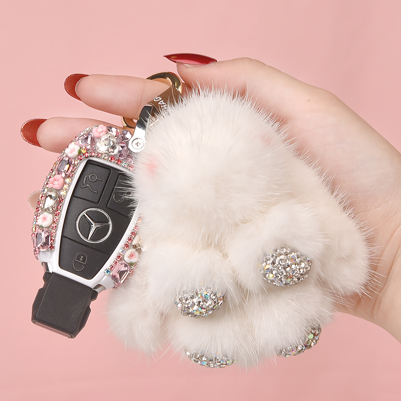 Brunsches key cover GL260 GLA200 C200L GLC300L CLA220 shell b200 buckle diamond female