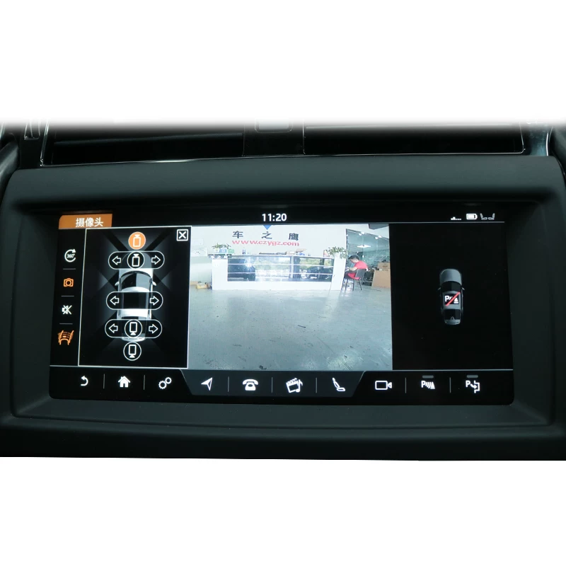 Подходящая Land Rover обнаружила 5 оригинальное 360 панорамное изображение Range Rover Aurora 360 задний вид изображения