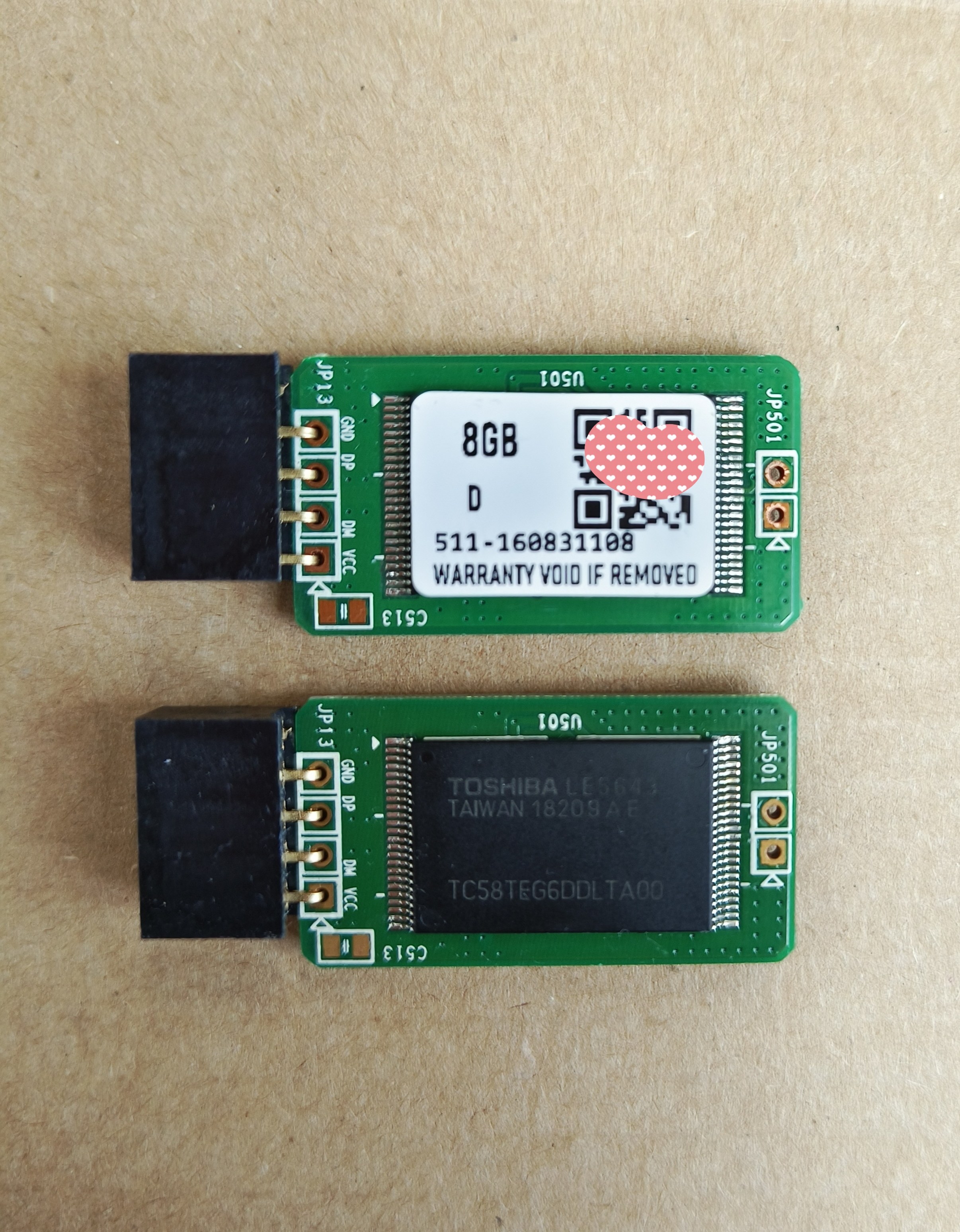 8G electronic disk 9-pin large interface USB DOM black synopsis guide disk unraid Wei Unicom eUSB solid state vertical model