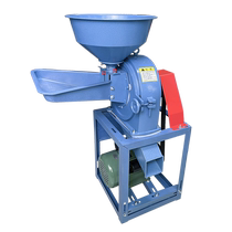 Corn grinder grain mill multi-functional feed grinder small rice mill household 220V