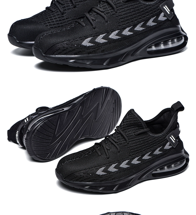 Men's labor protection shoes, anti-smash, anti-puncture, winter lightweight steel toe caps, breathable 2023 new construction site old insurance work shoes
