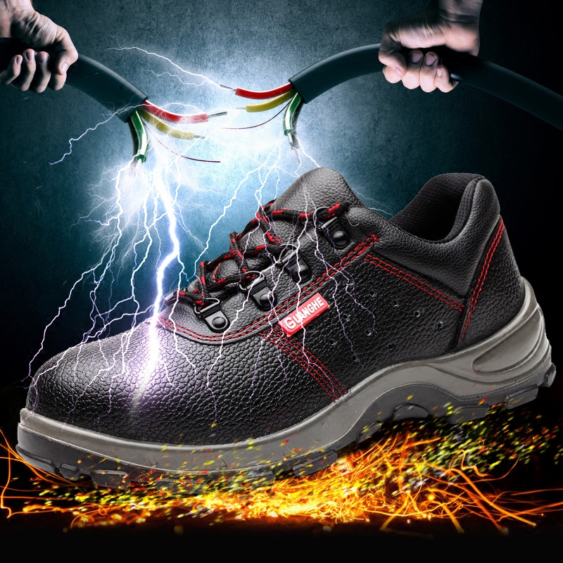 Insulation Shoes Electrics Shoes Summer Light Labour Shoes Male Ladle Head Breathable Deodorant Breathable Abrasion Resistant Electric Welders Shoes