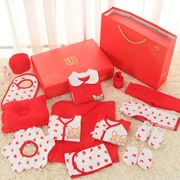 Bộ quần áo trẻ sơ sinh bộ quà tặng 0-3 tháng mùa xuân và mùa thu cotton mùa đông 6 em bé sơ sinh trăng tròn