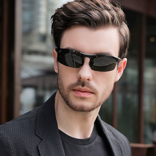 Солнцезащитные очки для мужчин для вождения 2024 Новые модные мужчины День и ночные солнцезащитные очки для мужчин модные поляризованные солнцезащитные очки для мужчин