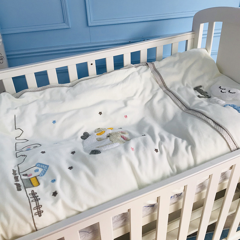 Newborn whole cotton A type of knitted cotton quilted by cover baby individually covered with softness and comfort without fluorescent printing and printing