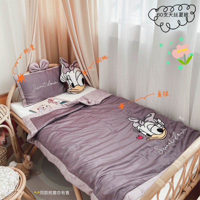 (Spot Shunfeng) Class A newborn 60 Lan Jing Tian Xia was baby air conditioning by children's cartoon thin