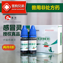 Magic sense Kangling pet dog cat cold medicine fever vomiting diarrhea asthma nose Shuanghuanglian oral liquid