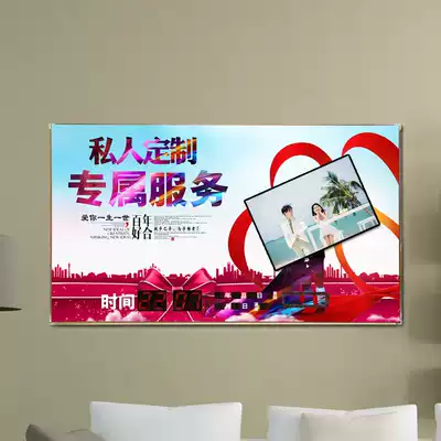 New perpetual calendar electronic clock customized to map 2021 new modern fashion wedding photos perpetual calendar