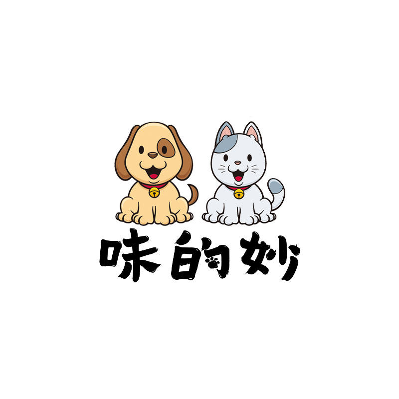 味的妙宠物生活馆的LOGO