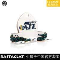 RASTACLAT Little Lion Chính thức Vòng đeo tay cổ điển chính hãng NBA Utah Jazz - Vòng đeo tay Clasp vòng thạch anh