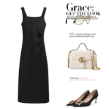 Элитное черное цветное шифоновое платье, летний жилет, длинная юбка, яркий броский стиль, эффект подтяжки, городской стиль