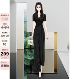 Элитный дизайнерский комбинезон, штаны, гетры, комплект, тренд сезона, городской стиль, яркий броский стиль, высокая талия