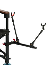 Fish Craftsman Fishing Chair Bracket Road Slip Bracket Aluminum Alloy Universal Ice Fishing Rack Rod Raft Fishing Rack Chair Valve Rod Bracket