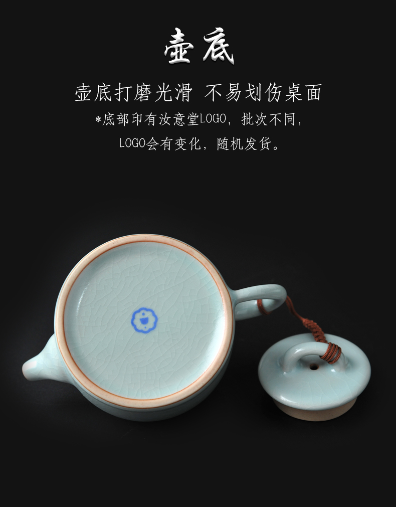 Archaize your up ceramic teapot kung fu tea set the teapot CiHu single pure manual household shih pot stone gourd ladle pot