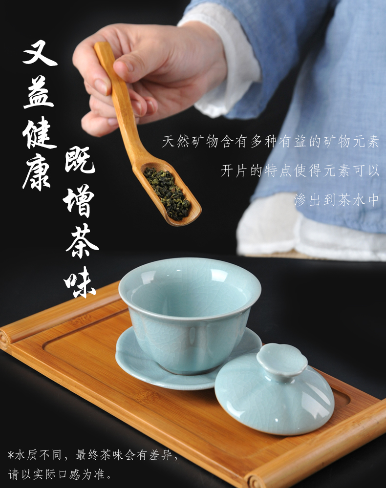 Your up porcelain three to ceramic tea tureen tea bowl kunfu tea bowl to bowl big handless small restoring ancient ways