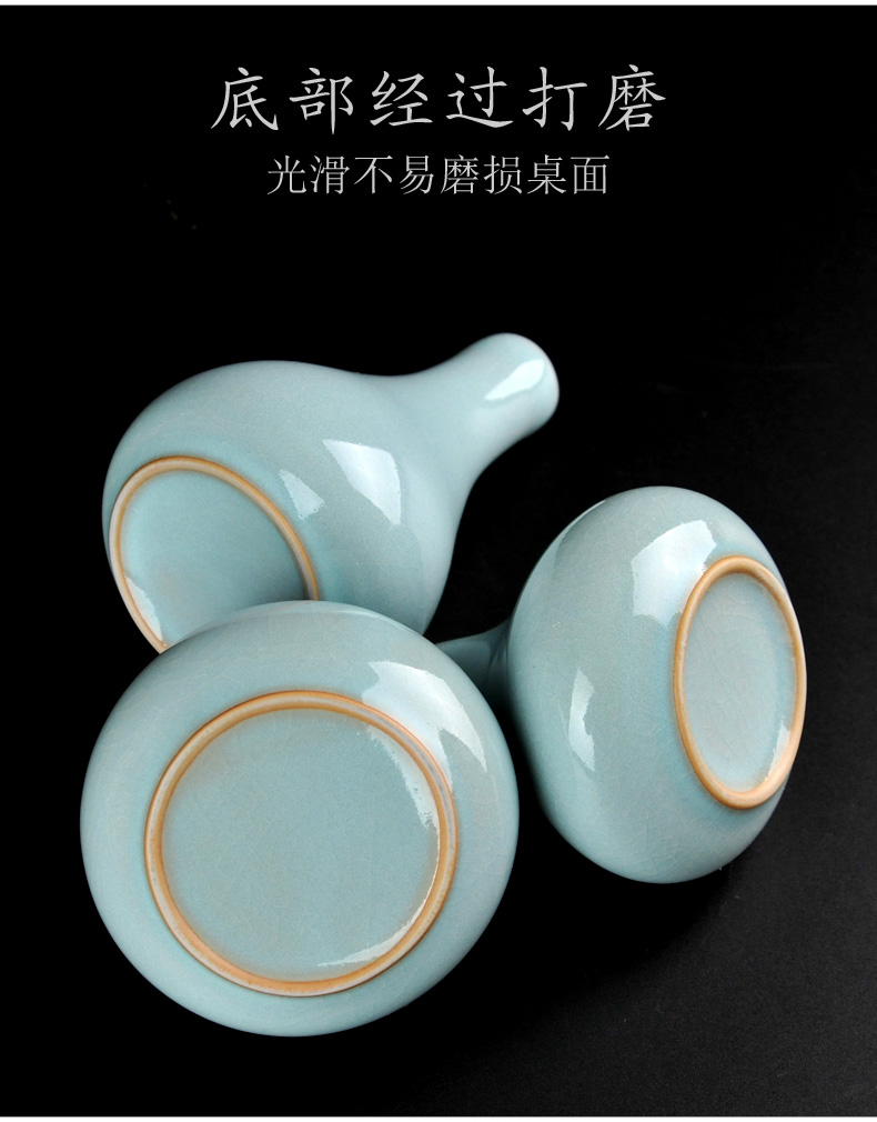 Your up ceramic floret bottle Your porcelain flower tea table desktop furnishing articles with Chinese tea taking zero contracted porcelain ornament