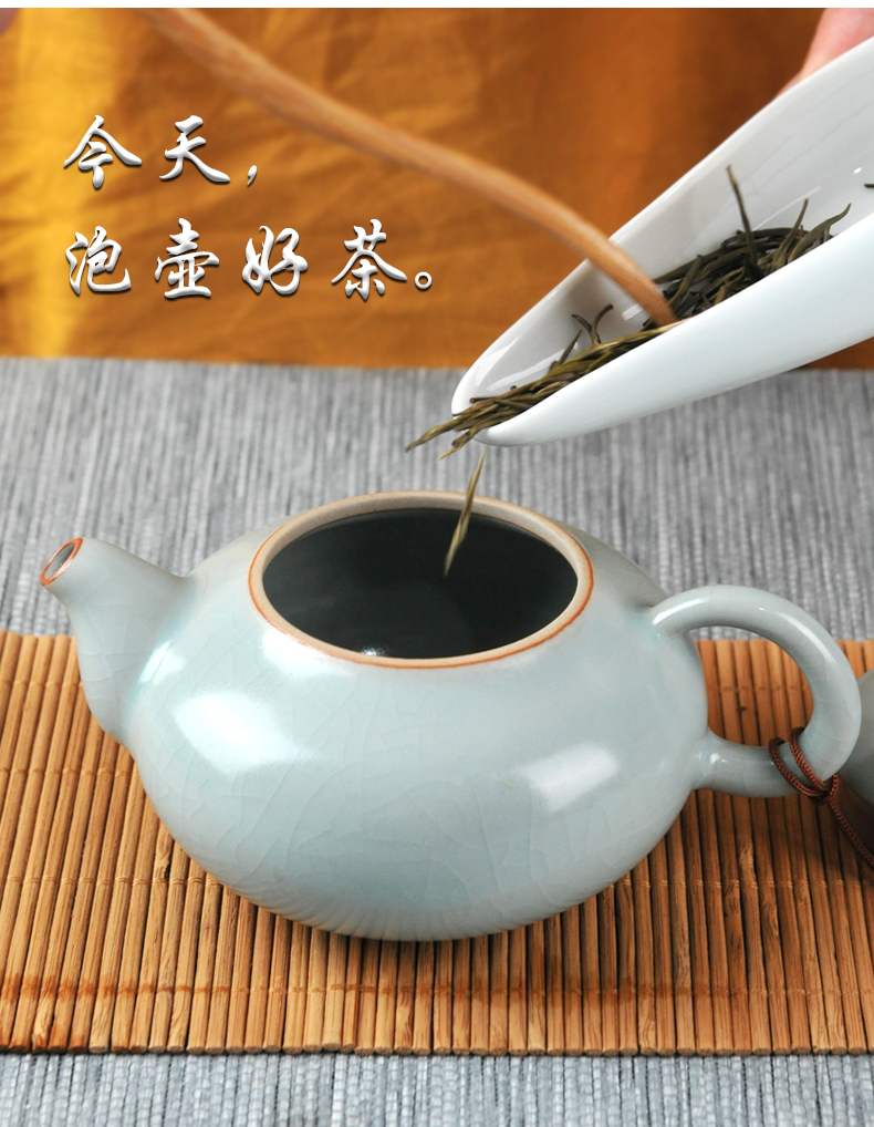 Your up ceramic antique teapot pot teapot kung fu tea set single pot office home a single large pure manual