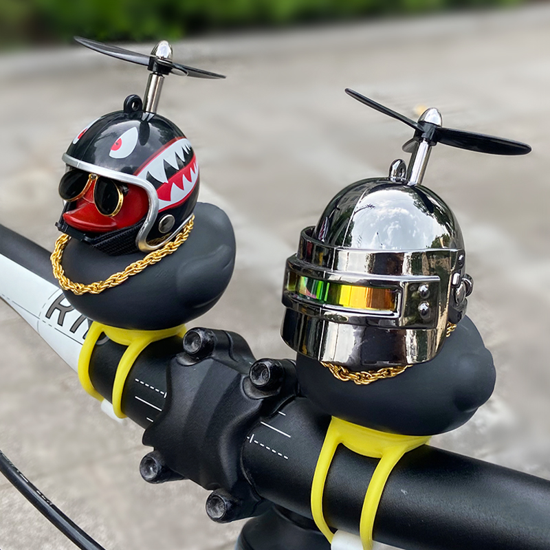 Shakyung Net red electric motorcycle fittings for black duck bicycle car inside and outside with helmet bamboo dragonfly